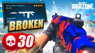 BIRTHDAY 30 BOMB w a BROKEN FAL Loadout Warzone [upl. by Nosittam894]