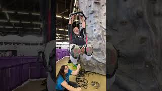 Scaling New Heights My Adaptive Rock Climbing Experience at Abilities Expo [upl. by Atnuahsal]