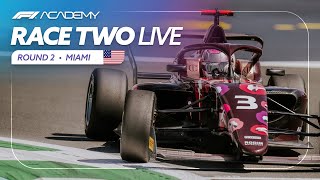 LIVE Race 2  Miami 2024  F1 Academy [upl. by Waldner]