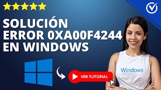 💻 Cómo ARREGLAR el ERROR 0xA00F4244 La Cámara no se Encuentra en Windows 1110 💻 [upl. by Urian783]