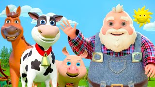 Farmer in the Dell Nursery Rhyme for Kids amp Baby Song [upl. by Aihsel]