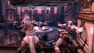 PS4 God of War 3 Remaster  Kratos v Zeus FULL BOSS BATTLE Gameplay FINAL 1080p 60FPS HD [upl. by Obellia]