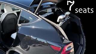 Tesla Model Y 7Seat Walkthrough [upl. by Aibonez918]