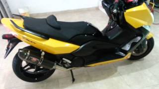 yamaha t max yoshimura full carbono [upl. by Ardnala357]