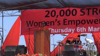 20000 Womens Rally in Belize City Belize [upl. by Wiggins793]