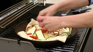 Grillad vegetarisk pizza  Grilltips från Coop [upl. by Zenda292]