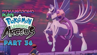 Showdown Against Origin Forme Palkia  Pokémon Legends Arceus 36 [upl. by Neffets]