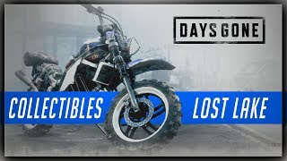 Days Gone LOST LAKE Collectibles Guide  Characters Nero Intel Tourism Guitarists Upgrades [upl. by Ronoc]