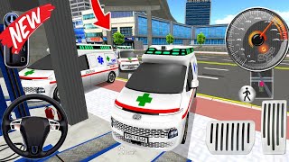 New Ambulance Car Auto Repair Shop Driving Funny Gameplay  3D Driving Class Simulation gameplay [upl. by Sirdi]