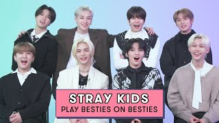 KPop Group Stray Kids Reveal Their Secret Nicknames For Each Other  Besties on Besties  Seventeen [upl. by Ymassej624]