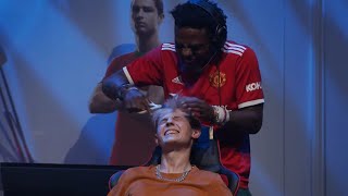 iShowSpeed Cuts Fans Hair Off After Winning Wager 💀 [upl. by Apple]