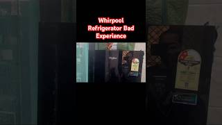 Whirpool Refrigerator bad services short shorts ytshorts shortsviral shortfeed shortsbeta [upl. by Callery]