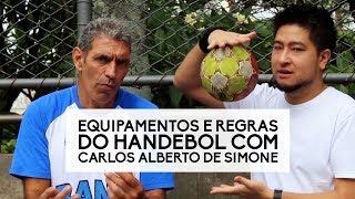 EQUIPAMENTOS e REGRAS do HANDEBOL [upl. by Ykcor]