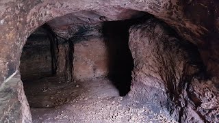 William Wallace’s Cave at Roslin Glen amp Hawthornden castle scottishcastles braveheart spelunking [upl. by Adnaugal919]