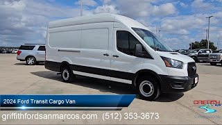 2024 Ford Transit Cargo Van San Antonio Austin San Marcos New Braunfels Kyle [upl. by Seibold]