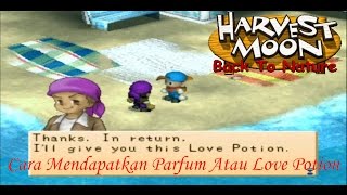 Harvest Moon Back To Nature  Cara mendapatkan parfume atau love potion [upl. by Murphy48]