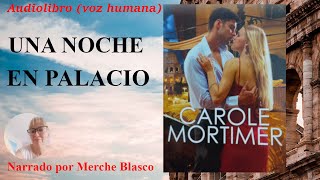 Audiolibro UNA NOCHE EN PALACIO Audiolibro de amor con voz humana Novela romántica narrada [upl. by Llirred197]