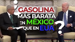 ¿Gasolina más barata en México que en EUA [upl. by Orit]