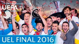 2016 UEFA Europa League final highlights  LiverpoolSevilla [upl. by Anisirhc]