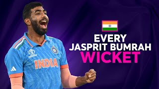 Every Jasprit Bumrah wicket at Cricket World Cup 2023 [upl. by Gilford]