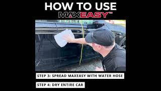 Instant Car Coating — MAXEasy — How To Use [upl. by Sherj]