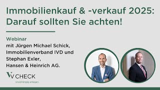 Immobilienkauf und verkauf 2025 Darauf sollten Sie achten  Webinar [upl. by Akkina230]