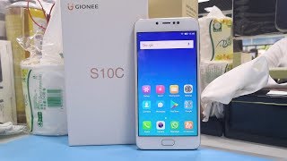 GIONEE S10C Hands On [upl. by Ahsym]