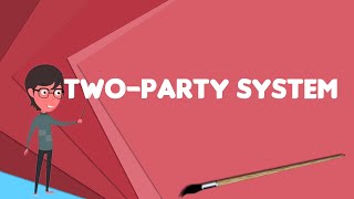 What is Twoparty system Explain Twoparty system Define Twoparty system [upl. by Campagna556]