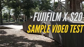 Fujifilm XS20 Sample video  6K 24p Eterna film simulation [upl. by Anikes665]