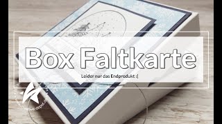 Box Faltkarte  VERLOSUNG  CreativeDepot  Ohrenpost [upl. by Nymsaj]