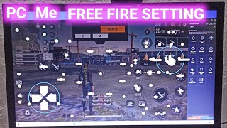 PC or Laptop Me Free Fire control Setting Customise 2022 [upl. by Hteboj135]