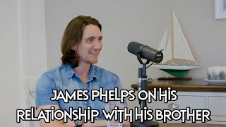 James Phelps talks about his relationship with his brother [upl. by Kowatch]