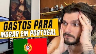 TUDO QUE GASTEI PARA IR MORAR EM PORTUGAL [upl. by Ahsitniuq405]