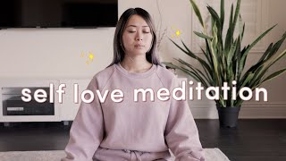 Guided Meditation for Self Love 💗 [upl. by Leelahk]