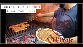 COSTILLA Y FLECHA a la parrilla Calidad de Carnes Finas San Juan [upl. by Llovera]