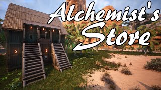 Conan Exiles Alchemists Store Build Guide Modded Build [upl. by Kinsler]