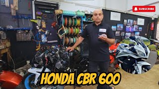 Honda CBR 600 Complete Wiring amp Meter Fix At Redline BMCW [upl. by Autum]