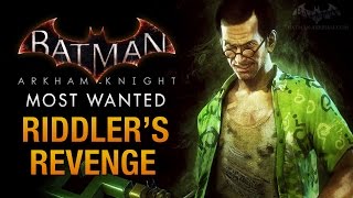 Batman Arkham Knight  Riddlers Revenge amp Riddler Boss Fight [upl. by Muriah]