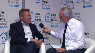 FTTH Conference 2018  Interview with Eurofibers CTO Bart Oskam [upl. by Eudocia]