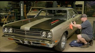 NEW EPISODE1969 HEMI ROAD RUNNER IS DONE AND GUARANTEED YOU HAVENT SEEN THIS INTERIOR BEFORE [upl. by Esirrehc534]