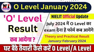 O Level Result 2024 kab Aaygea  O Level Examination Form july 2024 [upl. by Leanard]