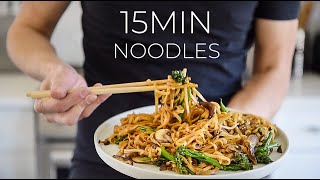 15MIN Noodle Stir Fry Recipe TO MAKE TONIGHT [upl. by Starlin161]