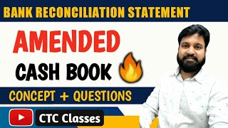 Amended Cash Book In Brs l CA Foundation CTC Classes [upl. by Nolubez]