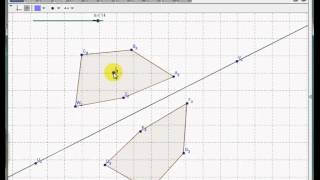 Tutorial simmetria assiale in Geogebra [upl. by Israel]