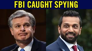 FBI Director RESIGNS after Getting Caught SPYING on Kash Patel [upl. by Elbertina616]