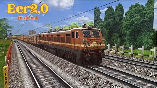 PURV MADHYA RAILWAY 20 GAYA UPDATE  18625 KOSI SUPER EXPRESS  INDIAN TRAIN SIMULATOR MSTS LIVE [upl. by Colt]