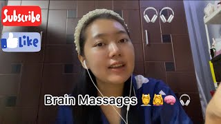 Brain Massages 💆‍♀️💆🧠 🎧🎧🎧 [upl. by Demott]