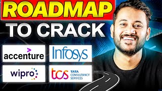 Roadmap to Crack TCS Infosys Wipro Accenture  Hiring and Preparation for 2024 2025 batch [upl. by Ynhoj208]