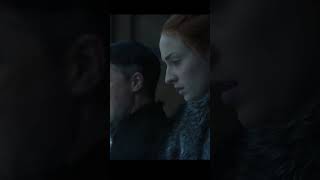 Arya stark reunites with Sansa stark  Arya stark comeback in winterfell  houseofdragons arya [upl. by Dnaltroc769]