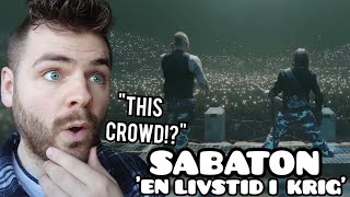 First Time Hearing SABATON quotEn Livstid I Krigquot  LIVE  Reaction [upl. by Hughett368]